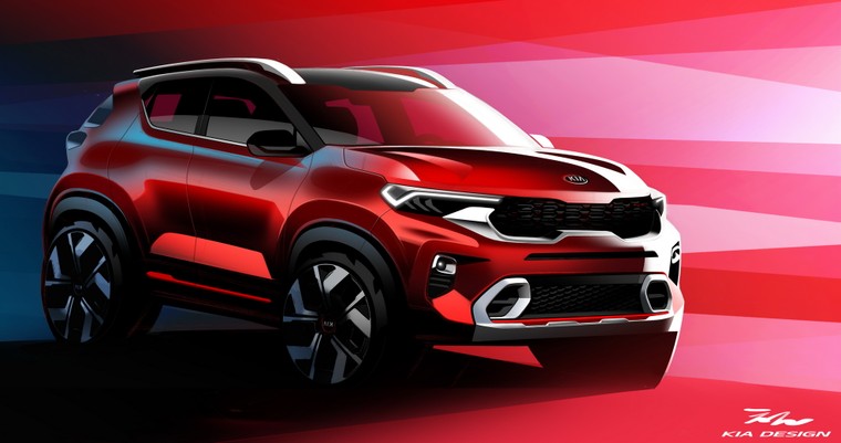 Kia Sonet 2021 lộ diện nội thất đầy công nghệ ảnh 2