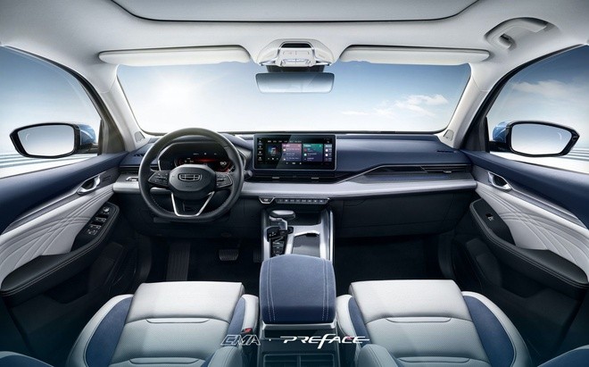 Geely khoe khoang lai sedan hang sang anh 1