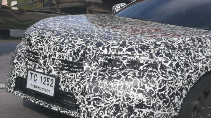 Honda Civic mới đang chạy thử nghiệm tại Thái Lan ảnh 1