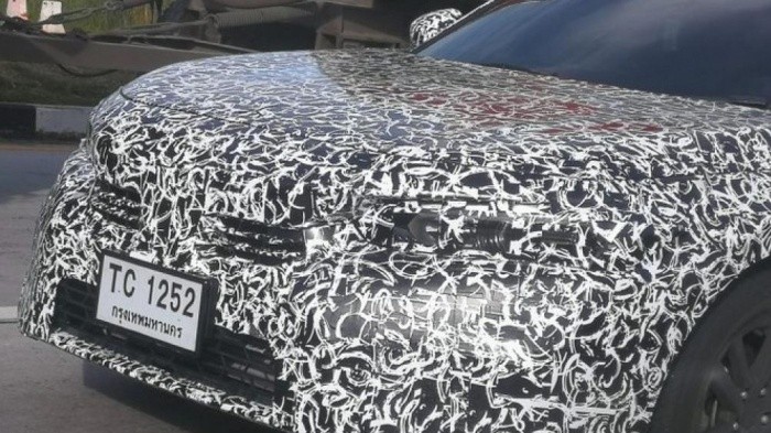 Honda Civic mới đang chạy thử nghiệm tại Thái Lan ảnh 3