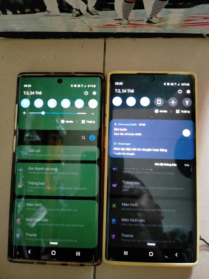 Galaxy Note 10 vừa hết bảo hành đã bị lỗi ám xanh màn hình ảnh 3