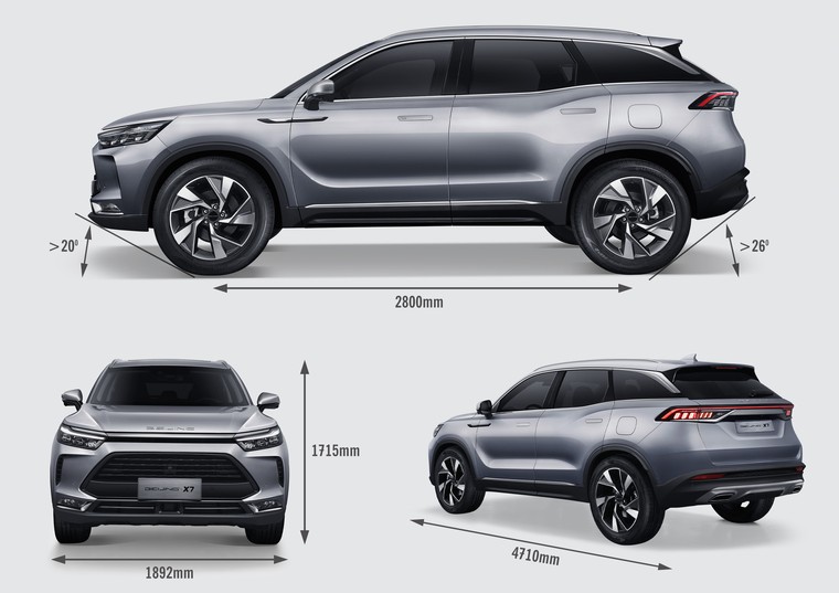 Beijing X7, xe 'Tàu' đầy công nghệ giá cực rẻ vừa có mặt tại Việt Nam ảnh 2