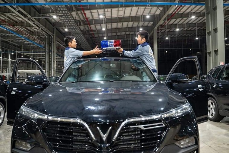 Ngắm dàn xe Vinfast phục vụ Bộ Công an ảnh 9