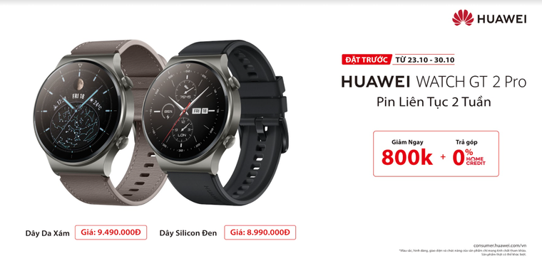 Huawei ra mắt đồng hồ thông minh cao cấp tại Việt Nam – HUAWEI WATCH GT 2 Pro ảnh 7