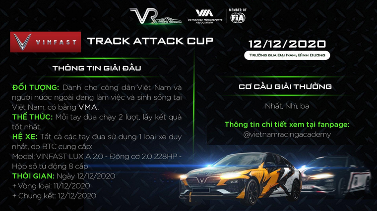 Lễ hội đua xe VietNam Racing Fest 2020, Vinfast sẽ tài trợ xe cho 2 hạng đua kịch tính ảnh 5
