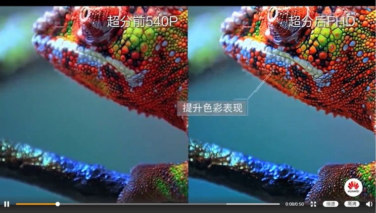 Kirin 9000 có thể phục chế những video chất lượng SD lên Full HD ảnh 2