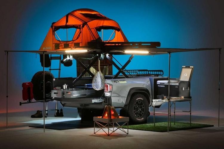 TRD Sport Trailer - Xe moóc cắm trại của Toyota Tacoma ảnh 2