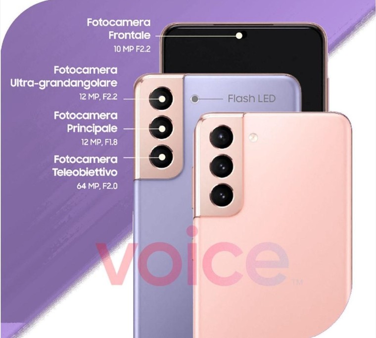 Thông số cụm camera của Samsung Galaxy S21 series ảnh 1