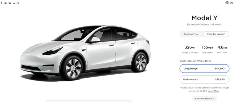 Tesla loại bỏ phiên bản Model Y giá rẻ ảnh 1