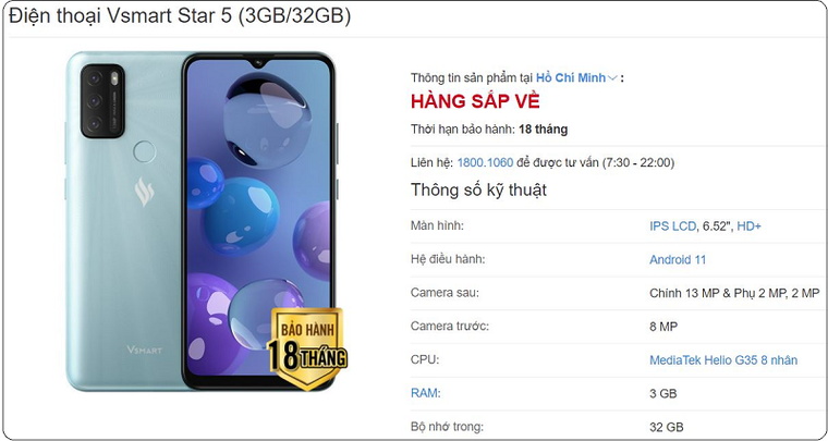 Vsmart Star thế hệ thứ 5 chuẩn bị ra mắt, cùng với giải pháp Internet miễn phí? ảnh 1