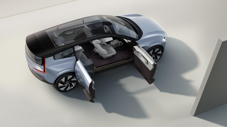 Volvo hé lộ concept SUV cỡ lớn thuần điện XC90 Recharge ảnh 3