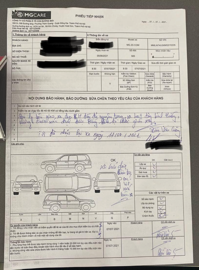 Đến lượt MG ZS bị lỗi, hãng xe vẫn không thể tìm được nguyên nhân ảnh 2