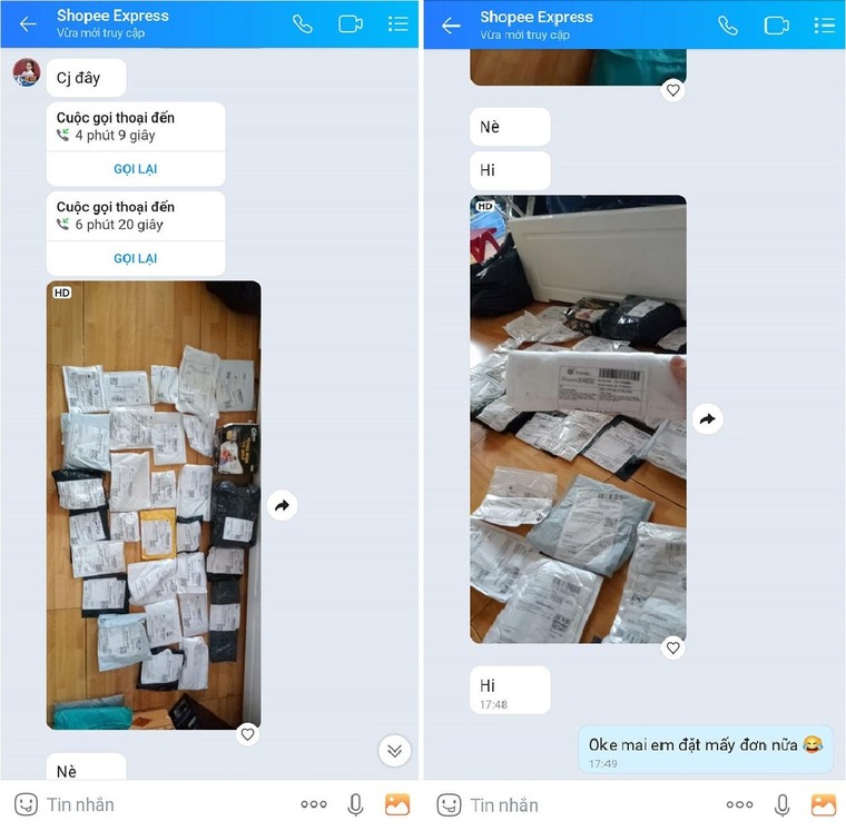 “Shopee thủ” chia sẻ “Cháo hành mùa dịch” từ các anh shipper đáng yêu hết nấc ảnh 1