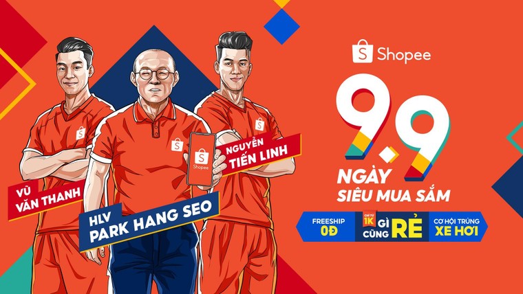HLV Park Hang Seo đầu quân cho Shopee? ảnh 1