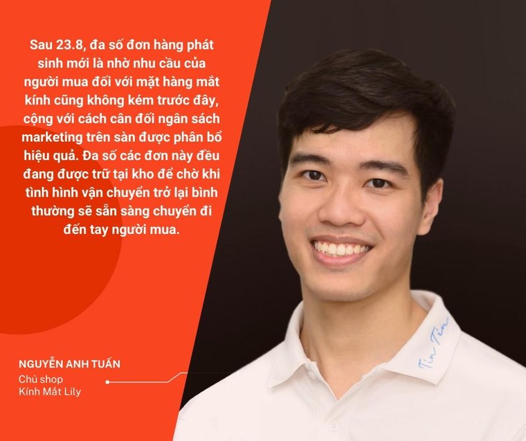 Trong giai đoạn giãn cách, một nhà bán hàng vẫn bán được hàng trăm đơn mỗi ngày ảnh 5