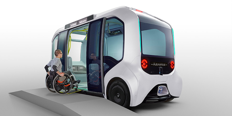 Xe tự lái của Toyota đã đâm vào một vận động viên tại Thế vận hội Paralympics ảnh 1