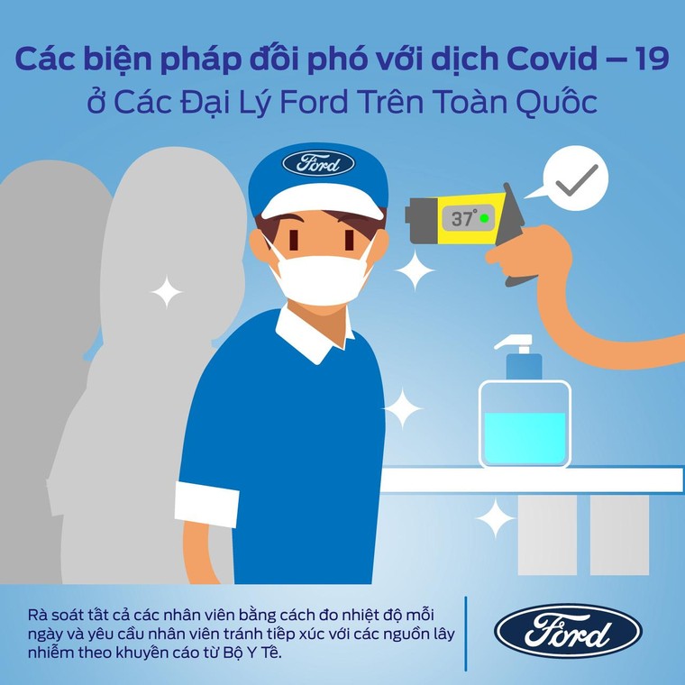 Cùng Ford Việt Nam an tâm chăm sóc xe mùa dịch ảnh 8