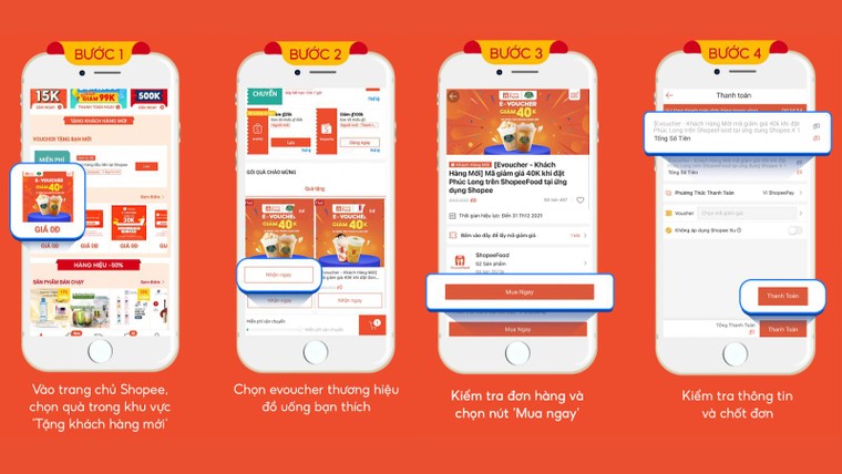  Shopee mời người dùng mới trà sữa từ các thương hiệu lớn ảnh 3