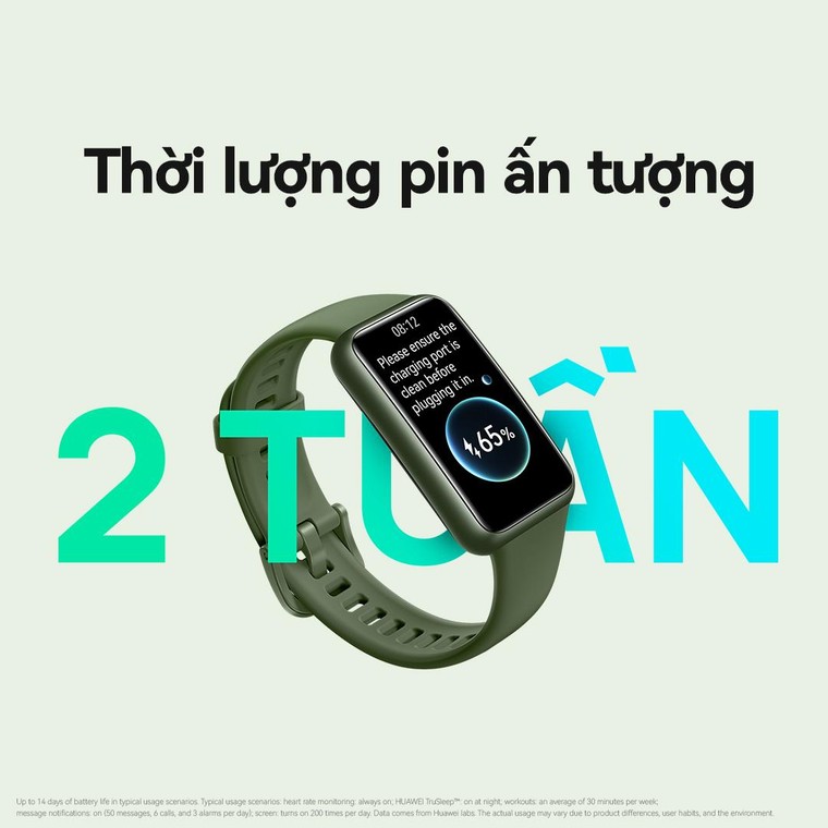  Huawei Band 7, thiết kế siêu mỏng, quản lý sức khỏe chủ động, pin liên tục 2 tuần ảnh 5