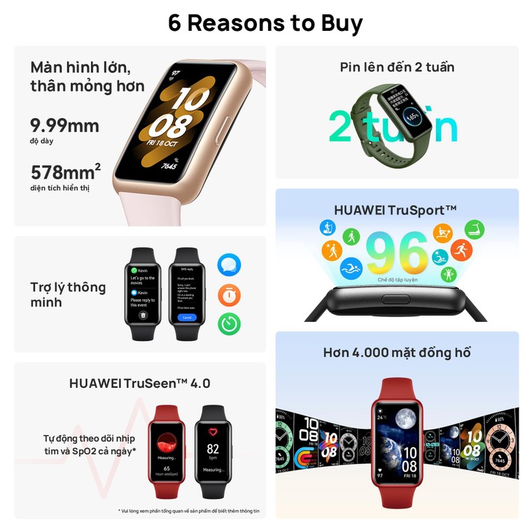  Huawei Band 7, thiết kế siêu mỏng, quản lý sức khỏe chủ động, pin liên tục 2 tuần ảnh 2