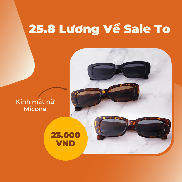 '25.8 Lương Về Sale To - Hàng Hiệu Giá Tốt' trên Shopee và những ưu đãi không thể bỏ lỡ ảnh 5