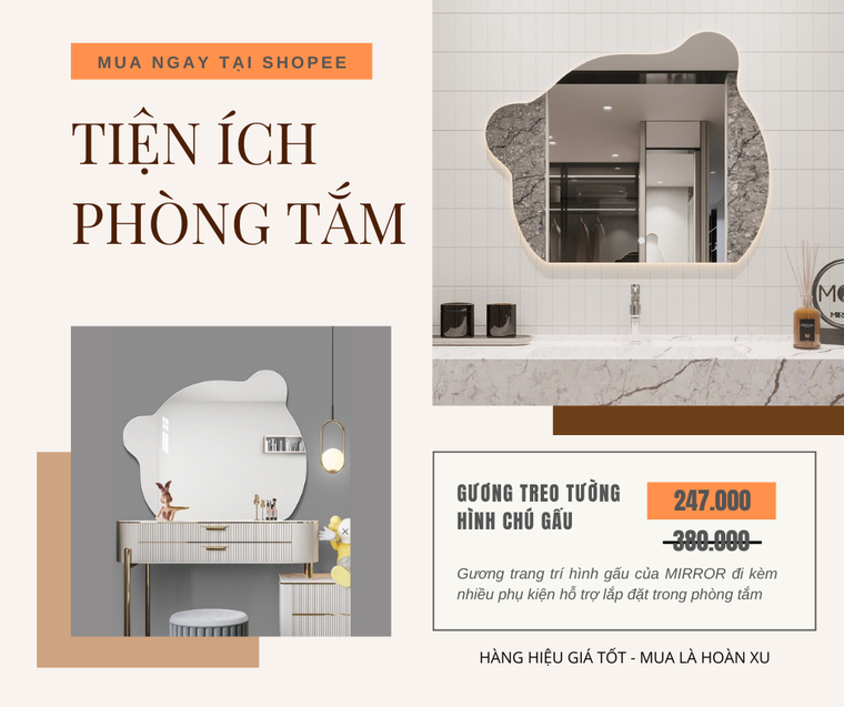 Phòng tắm diện tích khiêm tốn mà vẫn đầy đủ tiện nghi khi trang bị thêm những vật dụng này ảnh 1