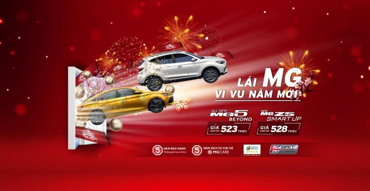 MG Việt Nam tung ưu đãi lớn đón Tết ảnh 1