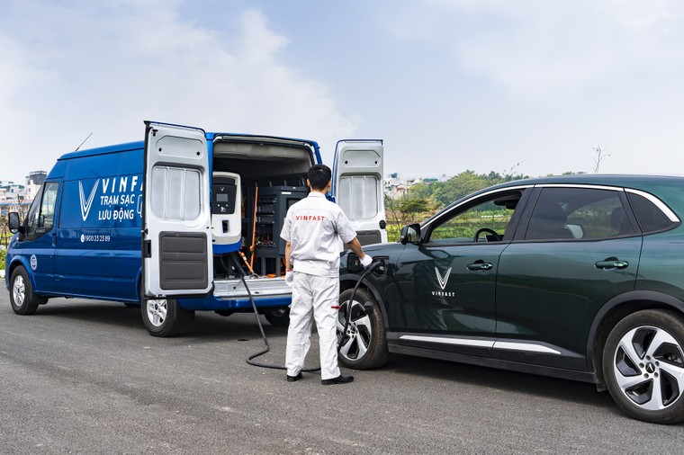 VinFast triển khai dịch vụ sạc pin lưu động 24/7 trên toàn quốc ảnh 4