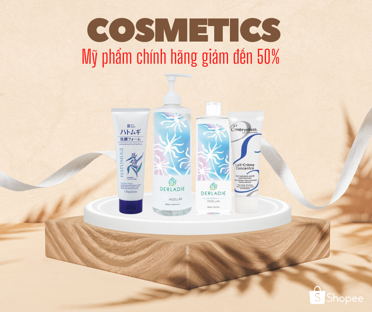 Giữa tháng 3, Shopee sale thả ga sản phẩm làm đẹp, tặng voucher đến 100.000 đồng ảnh 1