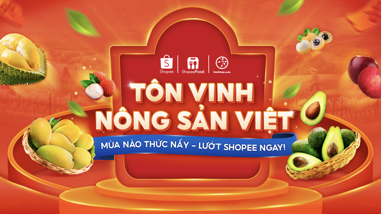 Shopee, ShopeeFood và FoodMap hợp tác triển khai dự án cộng đồng Tôn Vinh Nông Sản Việt ảnh 3