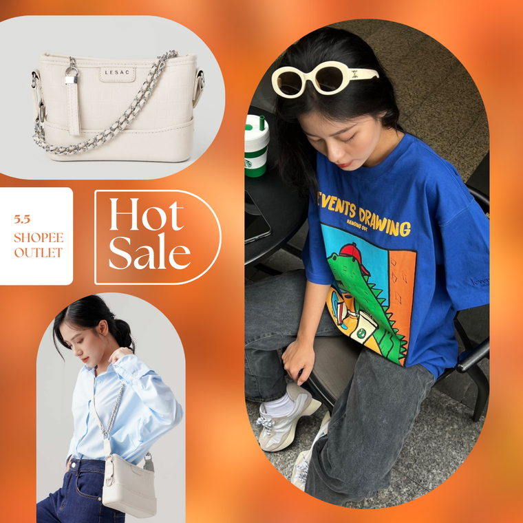 Đừng bỏ qua loạt thương hiệu đình đám giảm sâu trong 5.5 Shopee Outlet hôm nay ảnh 3