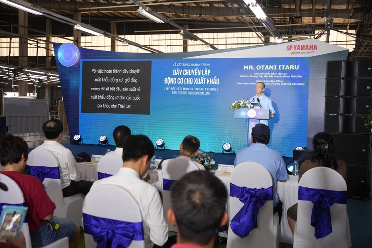 Yamaha Motor Việt Nam chính thức khánh thành dây chuyền lắp động cơ cho xuất khẩu ảnh 4