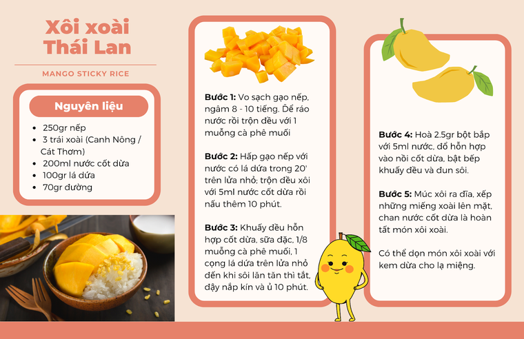 Thử ngay công thức 3 món tráng miệng từ xoài giúp hạ nhiệt ngày hè ảnh 4