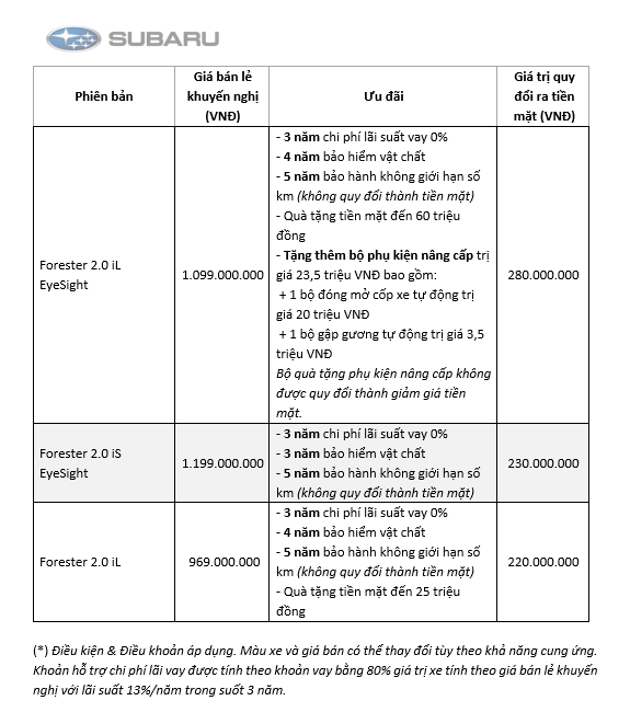 Chương trình ưu đãi đặc biệt khi mua Subaru Outback ảnh 4