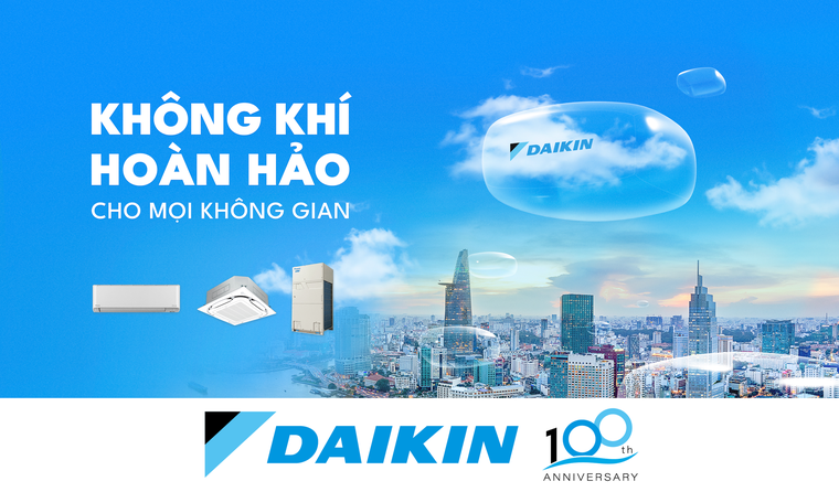 Tập đoàn Daikin kỷ niệm 100 năm mang 'không khí hoàn hảo' đến mọi không gian ảnh 1