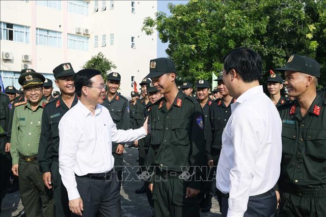 Chủ tịch nước Võ Văn Thưởng chúc Tết tại Đồng Tháp ảnh 2