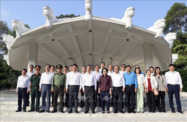 Chủ tịch nước Võ Văn Thưởng chúc Tết tại Đồng Tháp ảnh 4