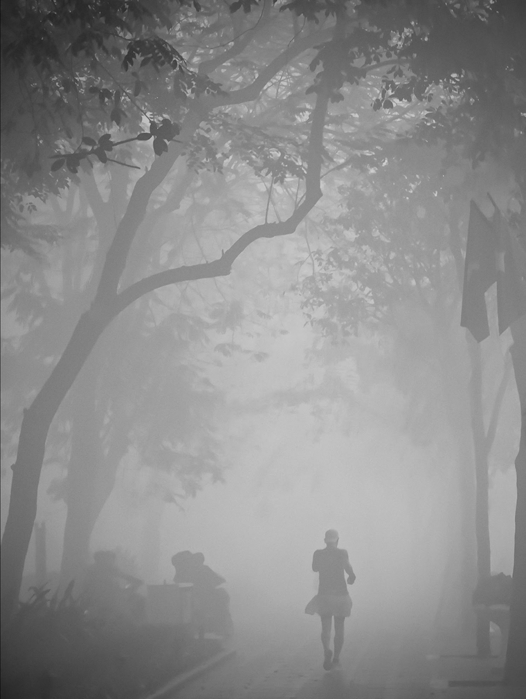 Hà Nội mù sương trong ngày tiễn ông Công ông Táo về trời ảnh 8