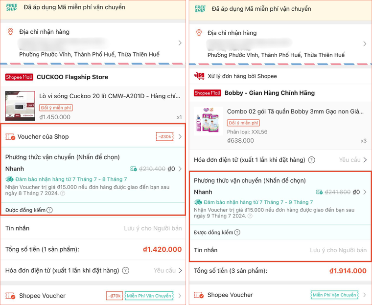 3 bước cực đơn giản để rinh voucher freeship 500.000 đồng để mua sắm “hàng nặng” ảnh 2