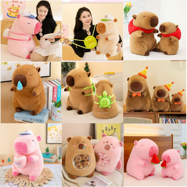 Sức hút của những chú Capybara chưa hạ nhiệt, giới trẻ tranh thủ săn lùng loạt item hot hit ảnh 1