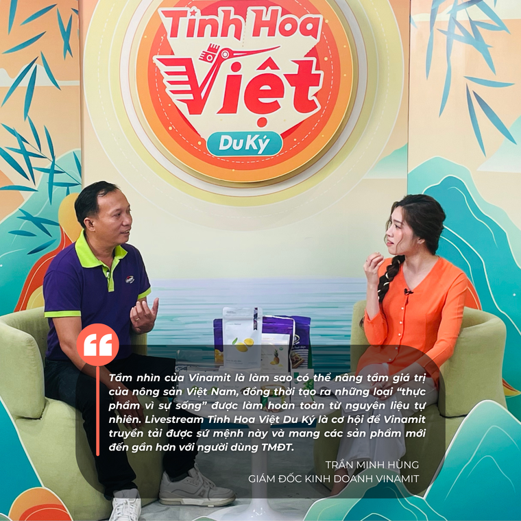 Livestream bán ra hàng trăm ký nông sản tại Shopee Tinh Hoa Việt Du Ký ảnh 5
