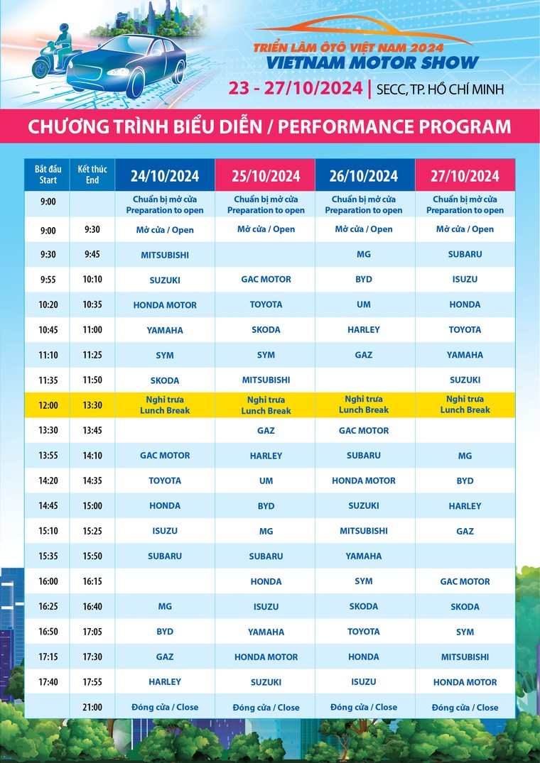 Vietnam Motor Show 2024: Khám phá toàn cảnh lịch trình triển lãm ảnh 2