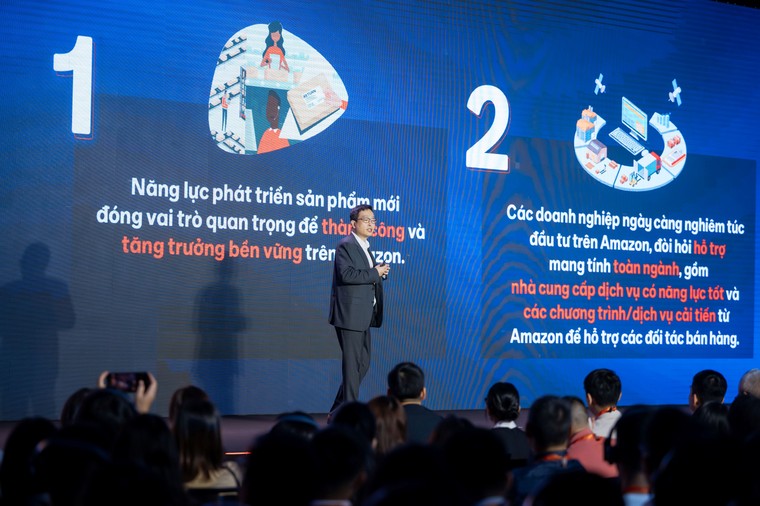Đại diện Amazon Global Selling Việt Nam chia sẻ tầm nhìn phát triển dài hạn với TMĐT xuyên biên giới doanh nghiệp Việt ảnh 2