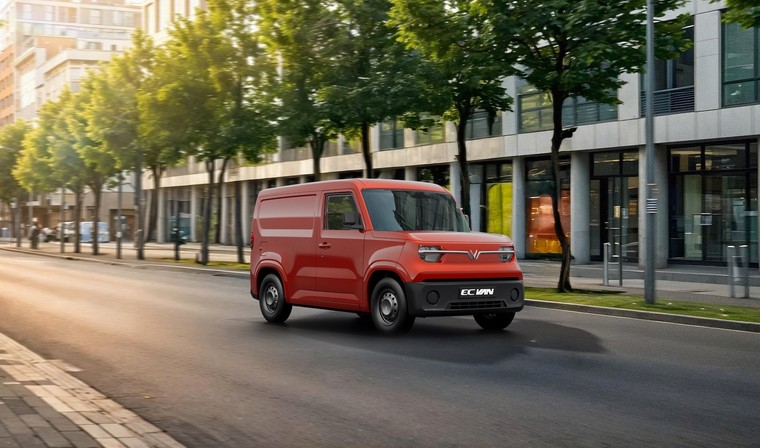 Nhận ngay 10 triệu đồng khi đặt cọc sớm xe điện chở hàng VinFast EC Van ảnh 2