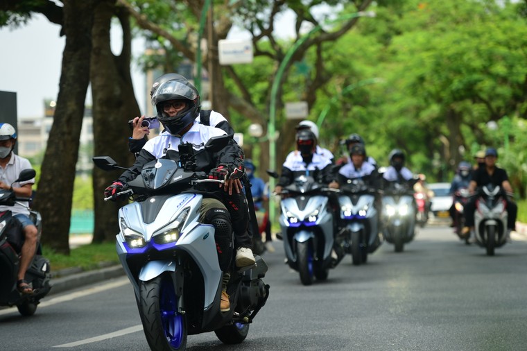 Yamaha NVX 155: Đậm khí chất thể thao, định hình phong thái mạnh mẽ ảnh 1