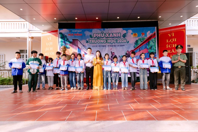 'Phủ xanh trường học 2026' khởi động, truyền cảm hứng sống xanh cho hàng vạn học sinh cả nước ảnh 1