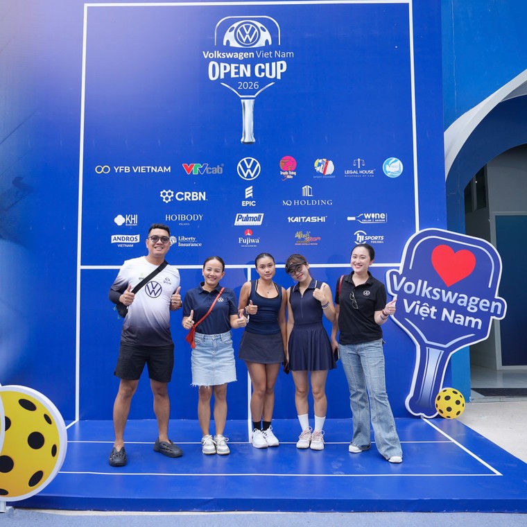 Volkswagen Viet Nam Open Cup 2026: Giải đấu Pickleball quy mô Open Cup đầu tiên – Sân chơi đẳng cấp kết nối cộng đồng yêu Volkswagen ảnh 6