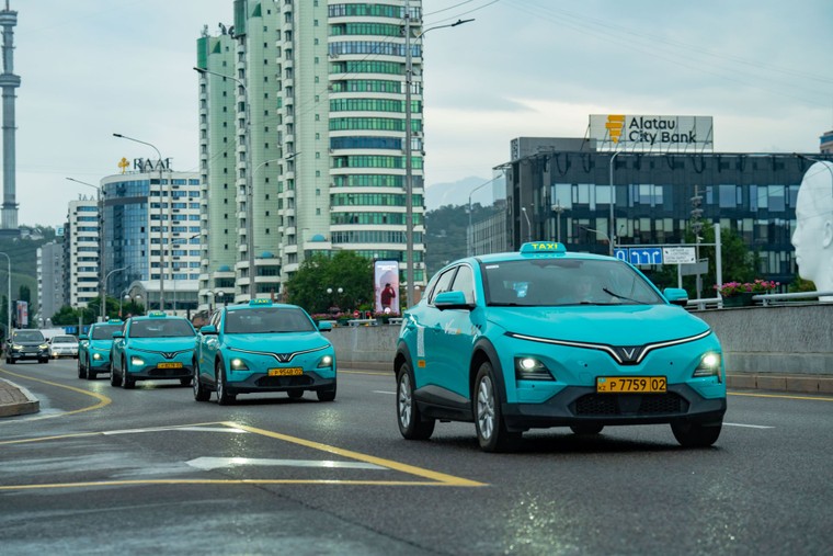 Green SM chính thức ra mắt dịch vụ gọi xe thuần điện tại Kazakhstan ảnh 3