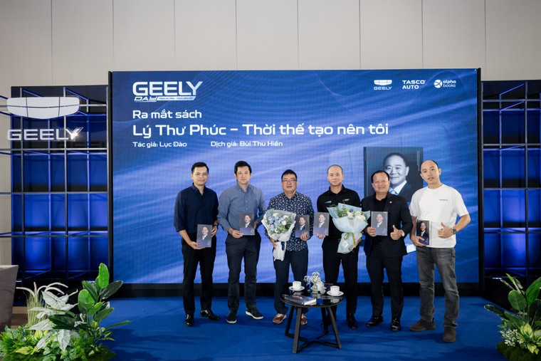 Từ cậu bé chăn trâu đến người tạo nên đế chế ô tô Geely: Alpha Books và Tasco Auto ra mắt sách về Lý Thư Phúc ảnh 2