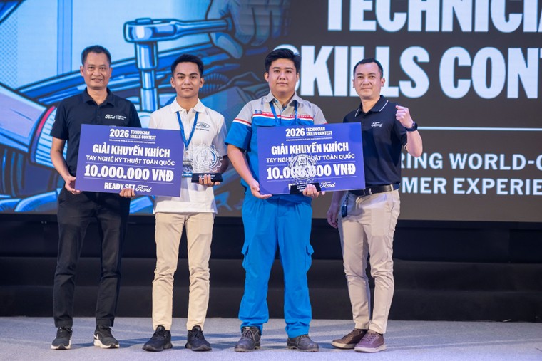 Ford Việt Nam tổ chức hội thi tay nghề kỹ thuật toàn quốc 2026, tập trung nâng cao năng lực dịch vụ sau bán hàng ảnh 3